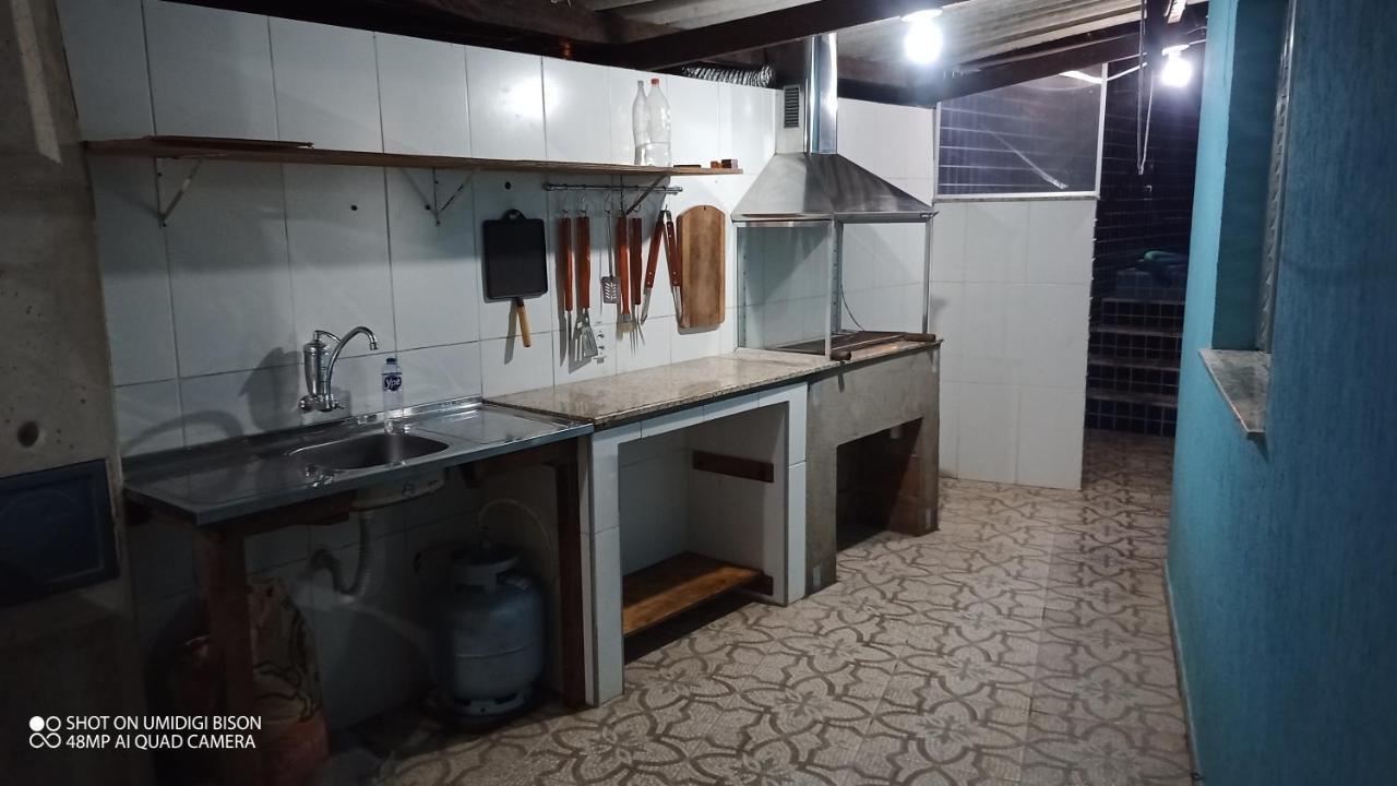 Casa Com Piscina , Churrasqueira, Wi-Fi, Em Rua De Areia A 1Km Da Praia, Bairro Sussegado, Proibido Uso De Som Extremamente Alto Ideal Para Descansar Itanhaém Kültér fotó
